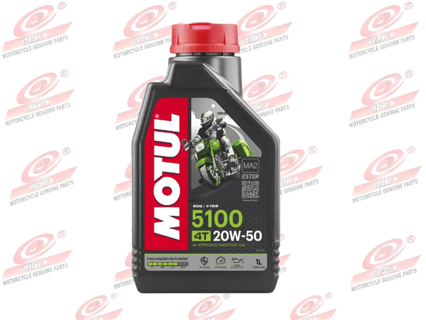 ACEITE 20W/50 5100 4T 1L (X12 UNIDADES) MOTUL