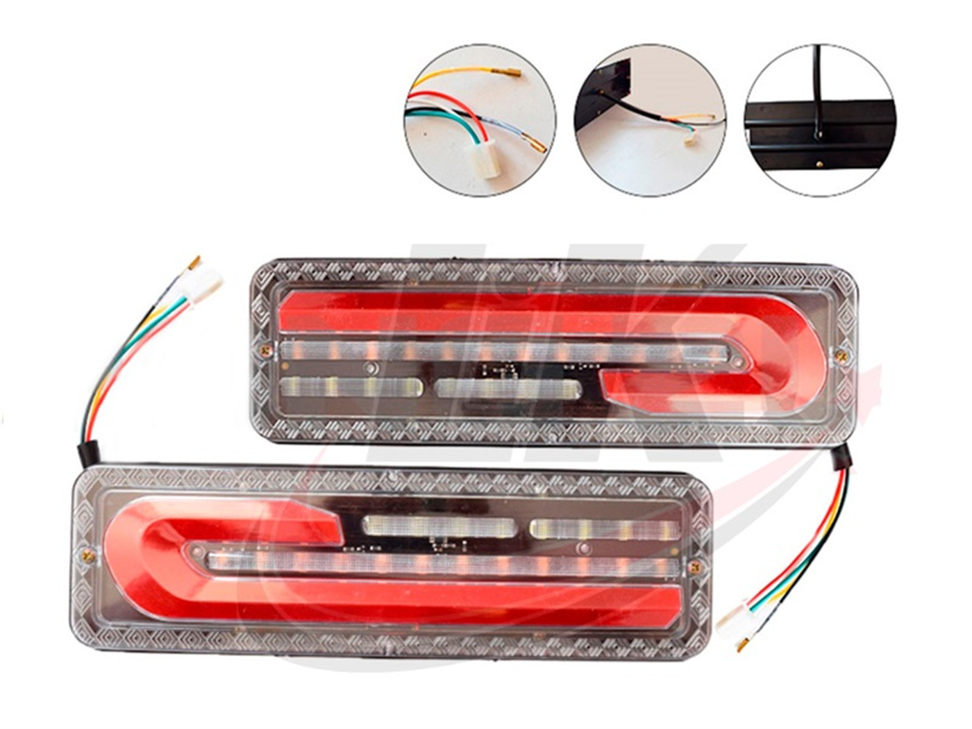 FARO STOP LED MULTIMODELO 6