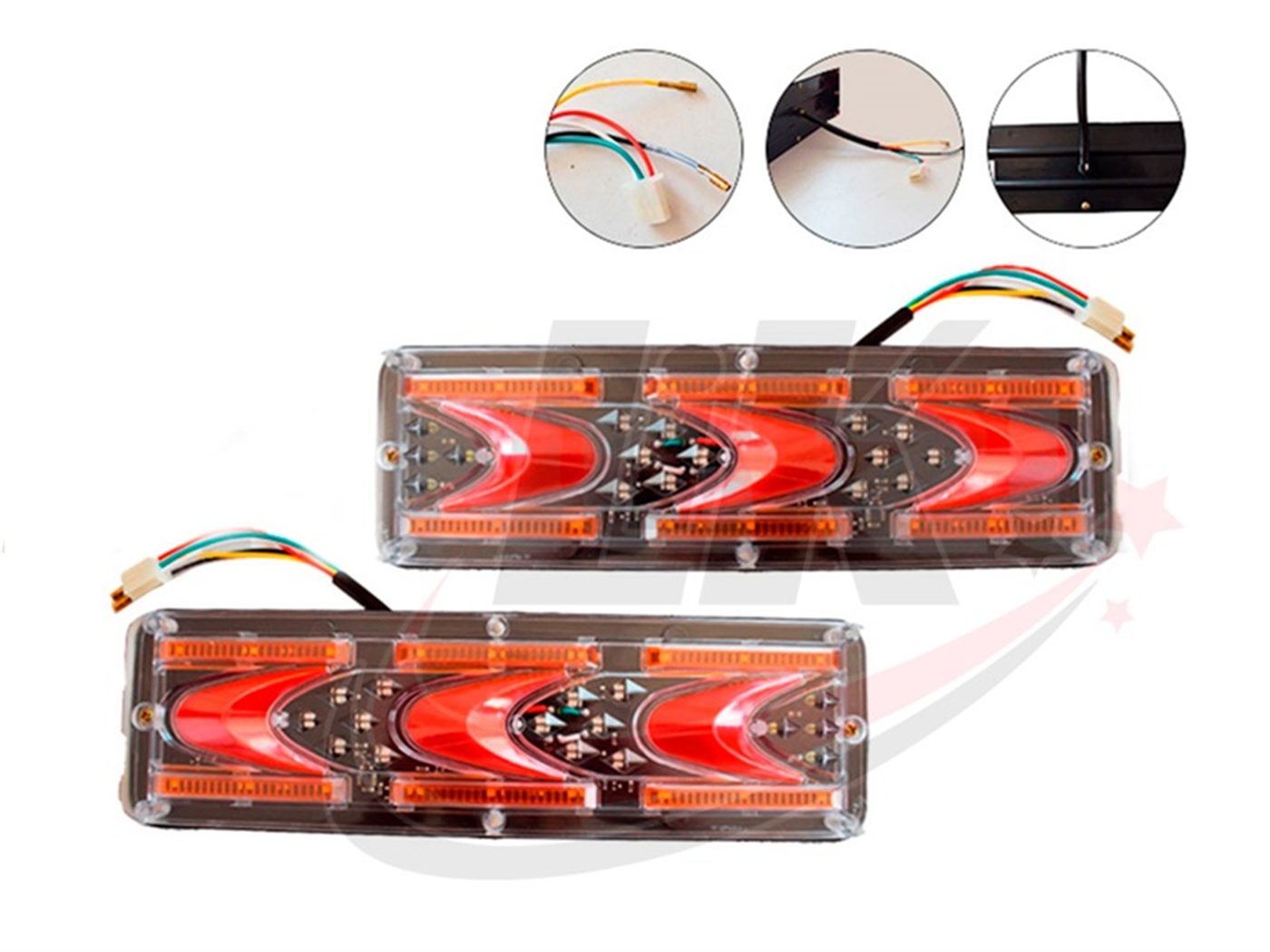 FARO STOP LED MULTIMODELO 7