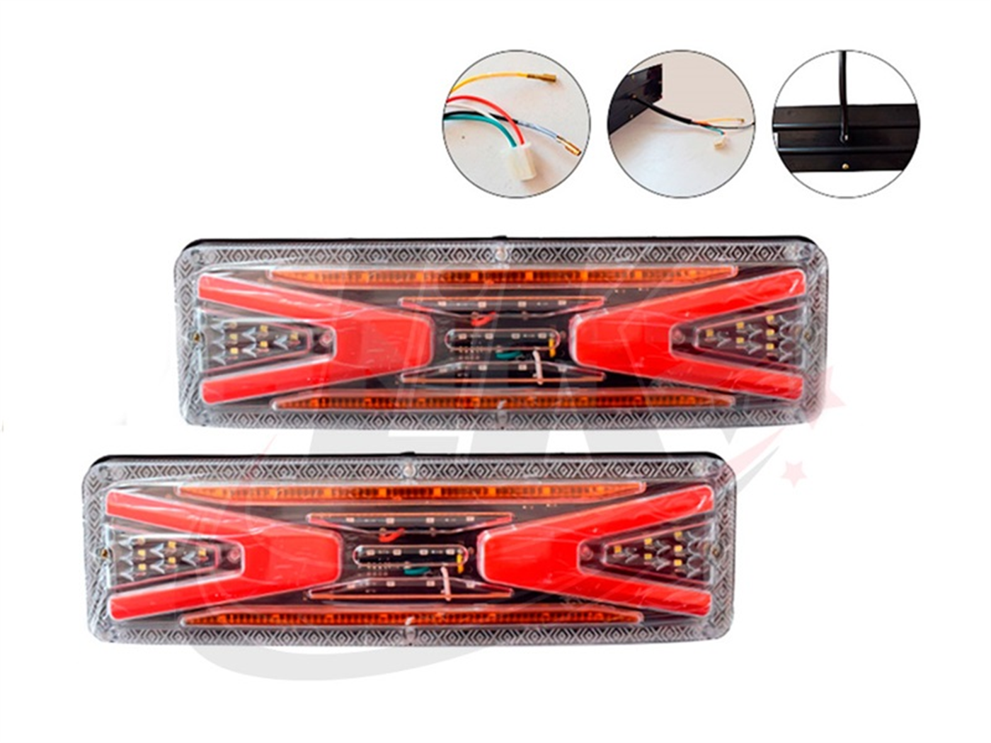 FARO STOP LED MULTIMODELO 8