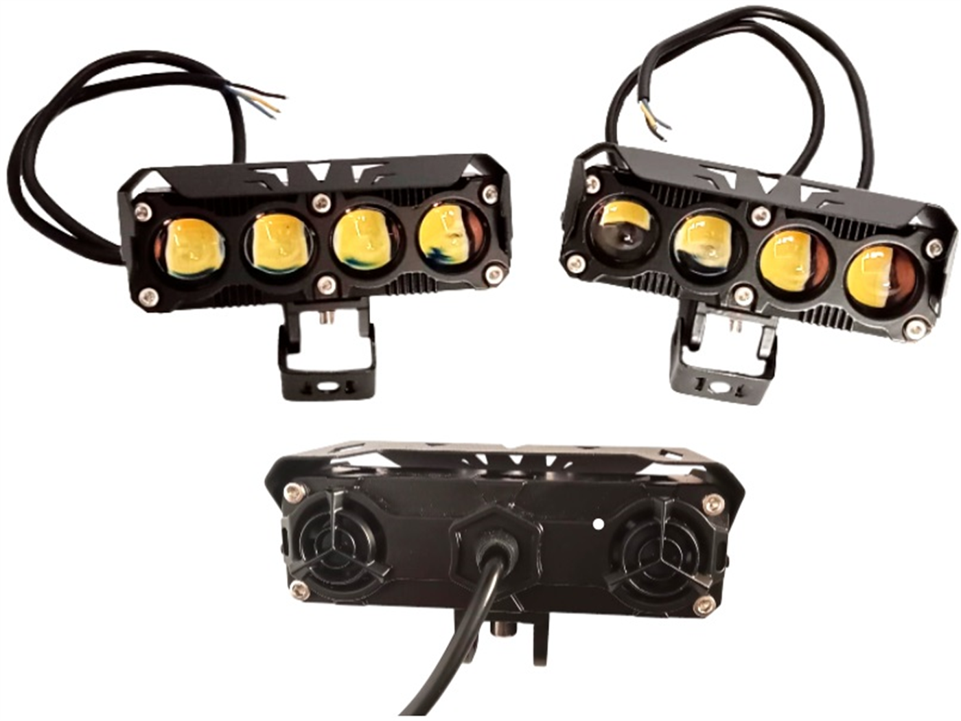 EXPLORADORA  DUAL 4X4 C/VENTILADOR (BLANC/AMARILLO) SUPER PESADO CALIDAD A TAMAÑO GRANDE