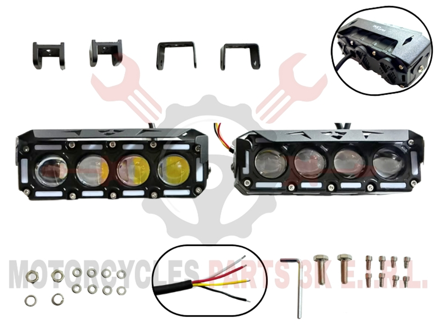 EXPLORADORA  DUAL 4X4 C/VENTILADOR (BLANCOAMARILLO FLASH) SUPER PESADO CALIDAD A TAMAÑO GRANDE