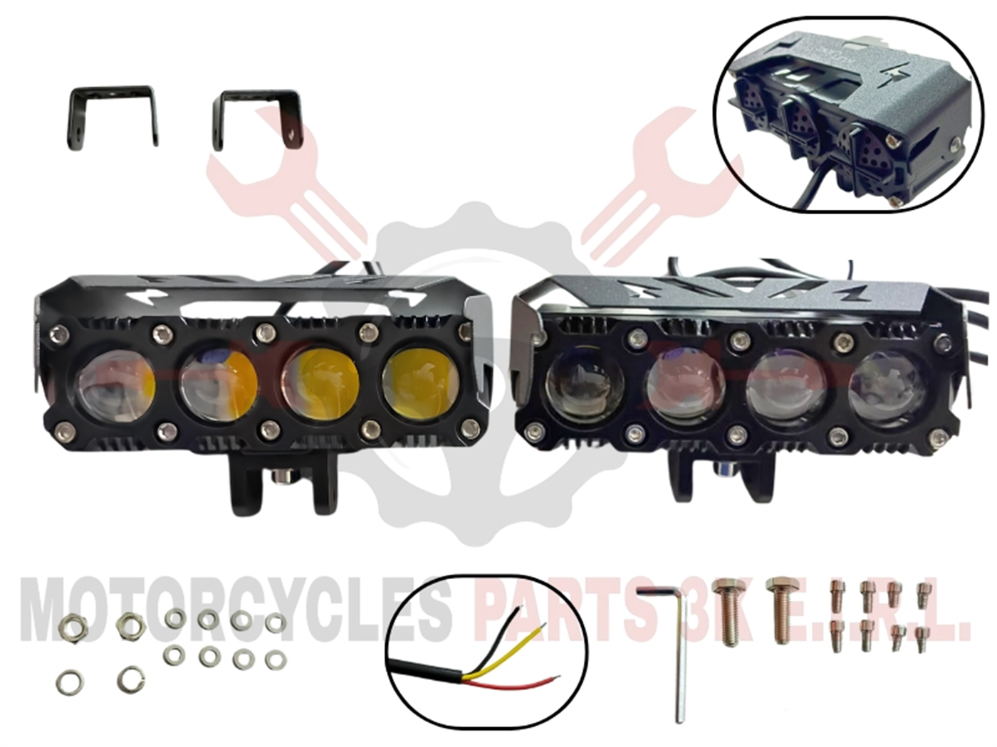 EXPLORADORA  DUAL 4X4 C/VENTILADOR (BLANC/AMARILLO) SUPER PESADO CALIDAD B TAMAÑO GRANDE