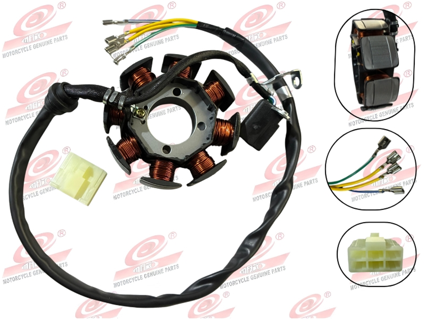 ALTERNADOR C/A 8B 3P PREMIUM