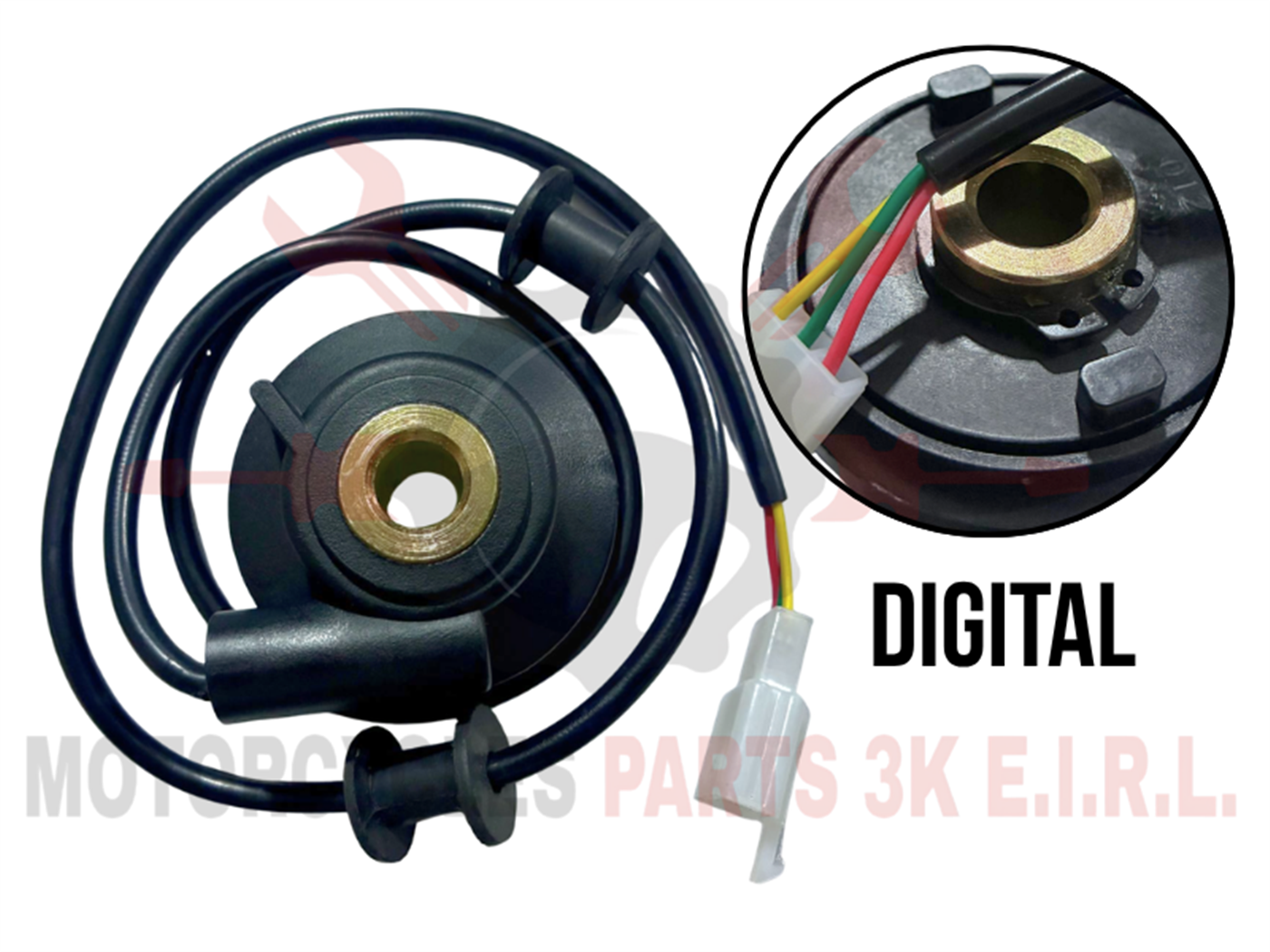 SENSOR D/VELOCIMETRO DIGITAL CH. 12MM (LARG. 80CM)