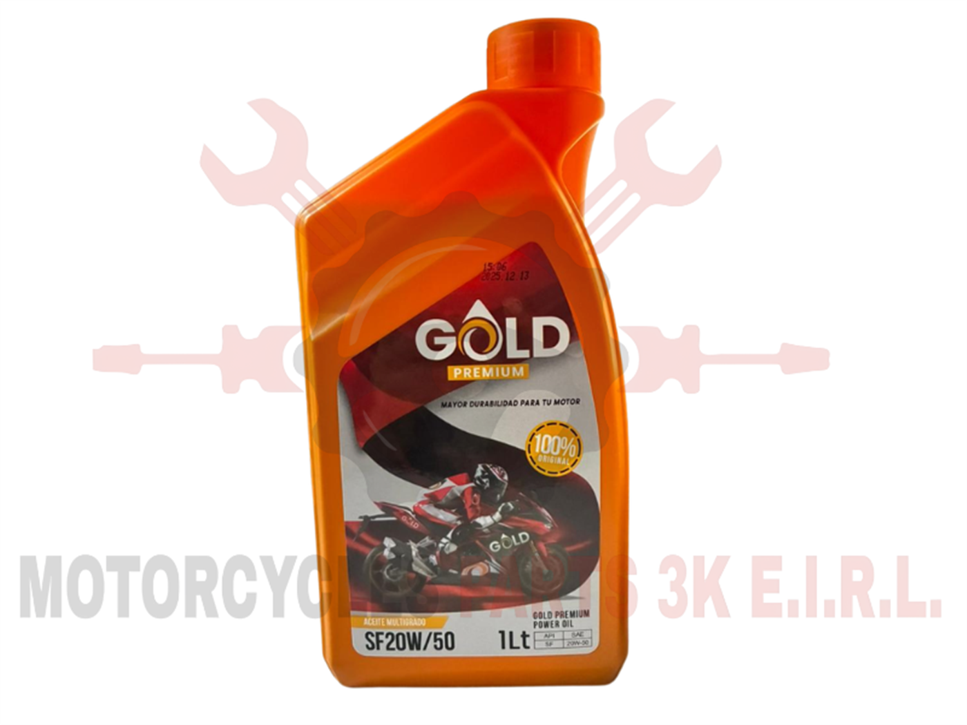 ACEITE GOLD 20W50 1L (X24UNDS) (ROJO) PREMIUM