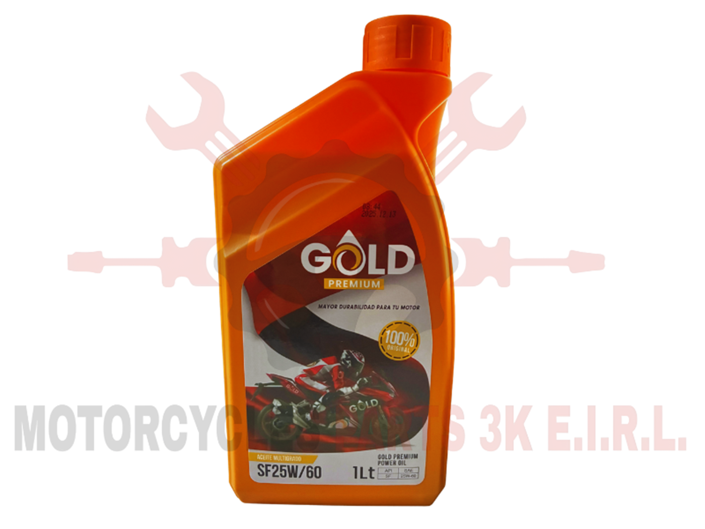 ACEITE GOLD 25W60 1L (X24UNDS) (ROJO) PREMIUM