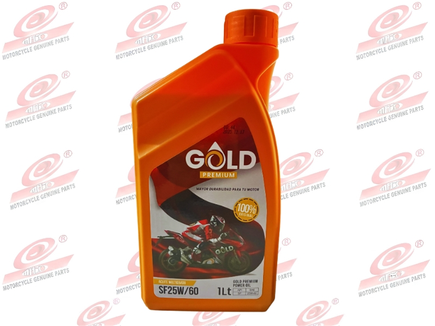 ACEITE GOLD 25W60 1L (X24UNDS) (ROJO) PREMIUM