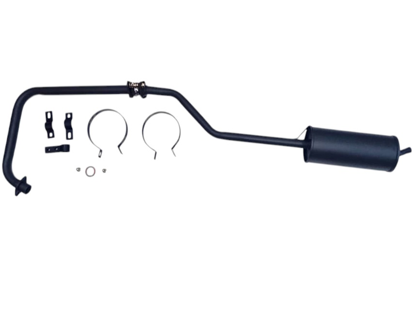 TUBO ESCAPE COMPLETO LARGO (YZ)