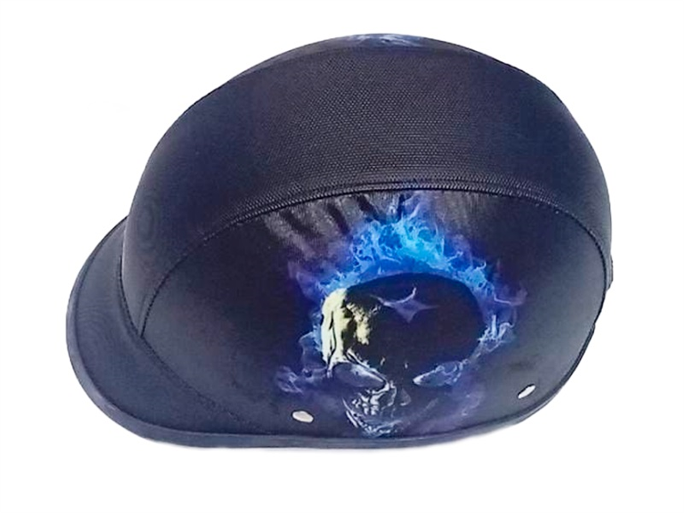 CASCO CHAVITO FORRADO AZUL C/NEGRO