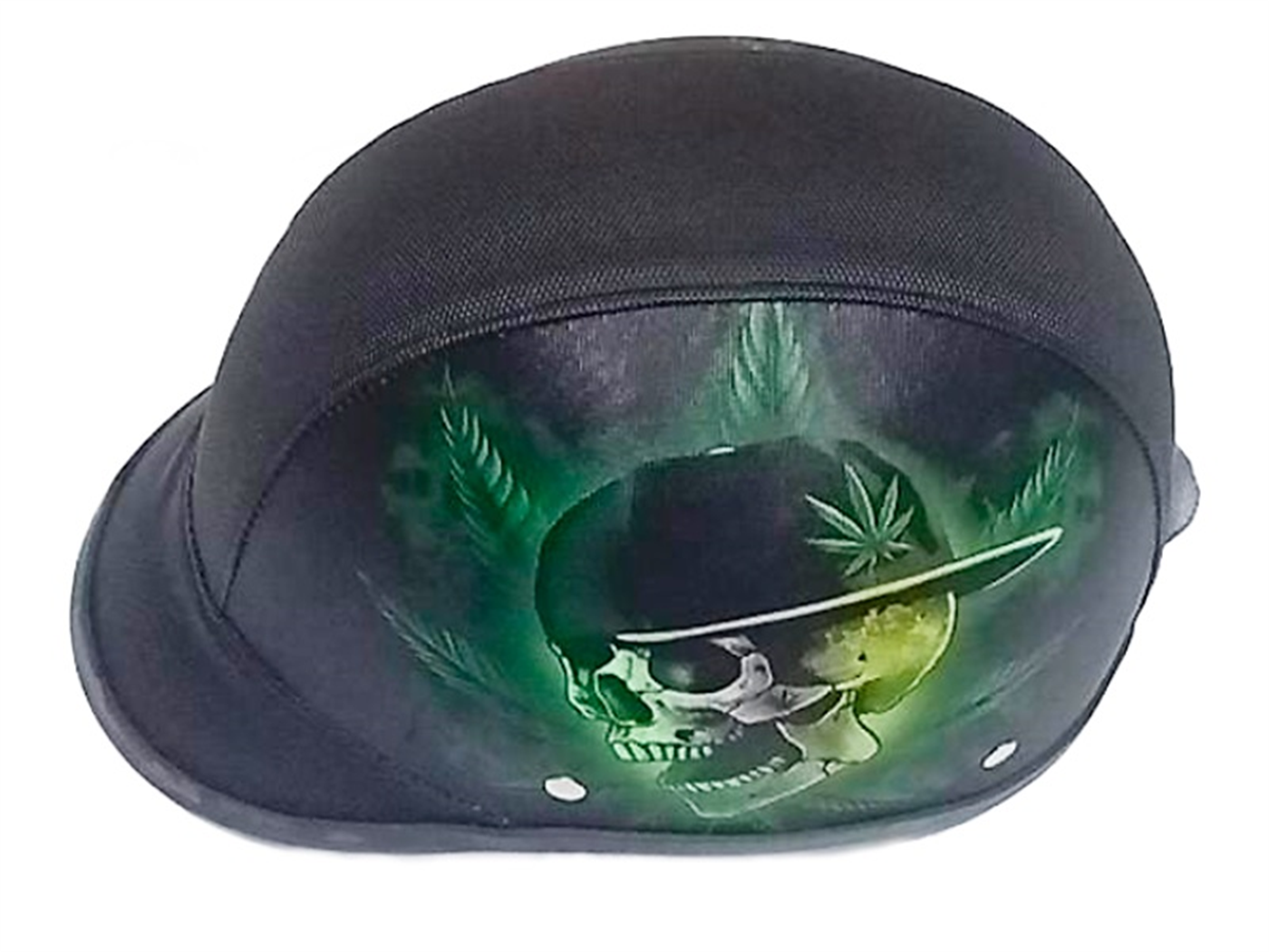 CASCO CHAVITO FORRADO CALAVERA MARIHUANA