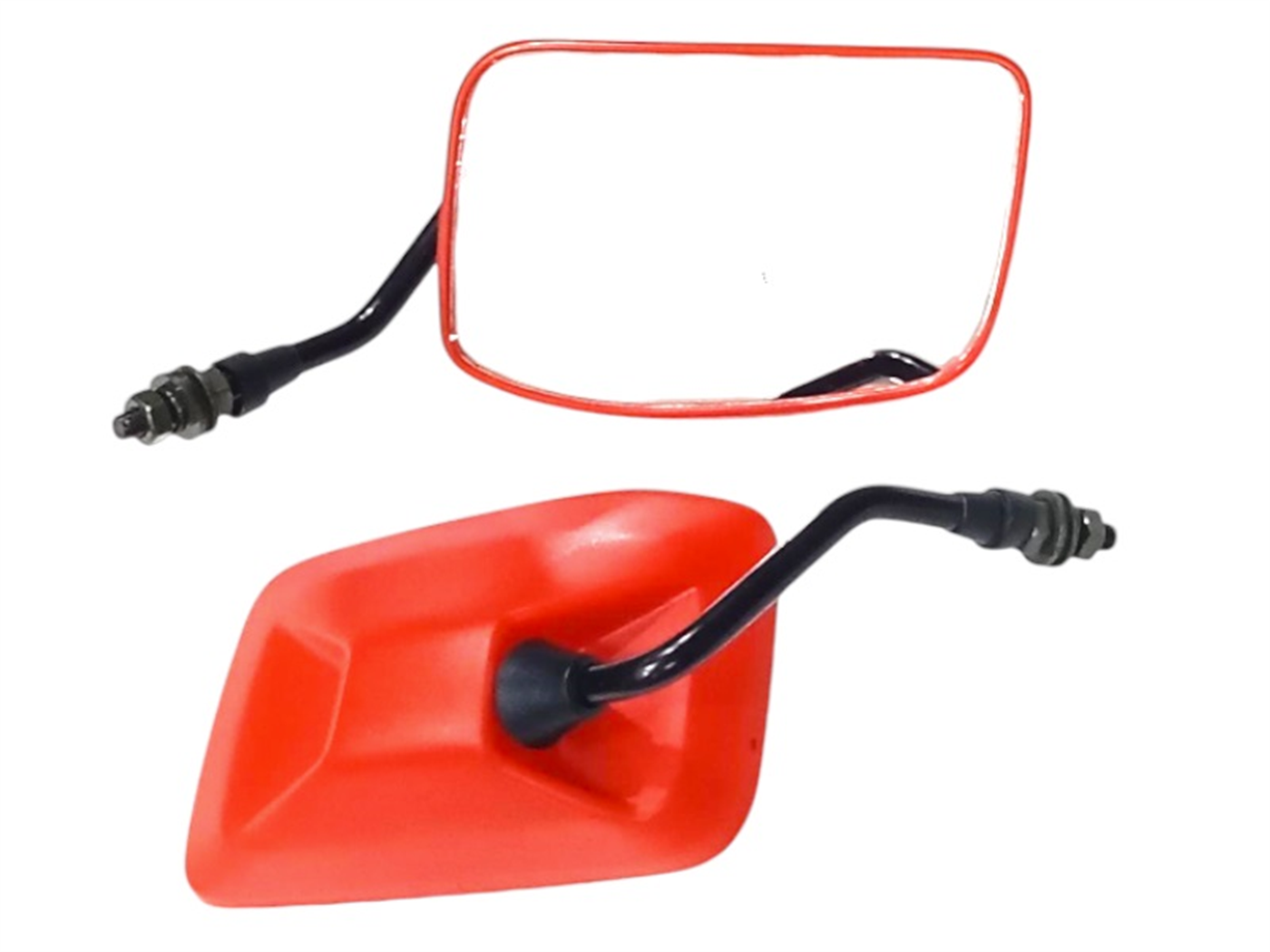 ESPEJO BJJ RE4 MODERNA ROJO