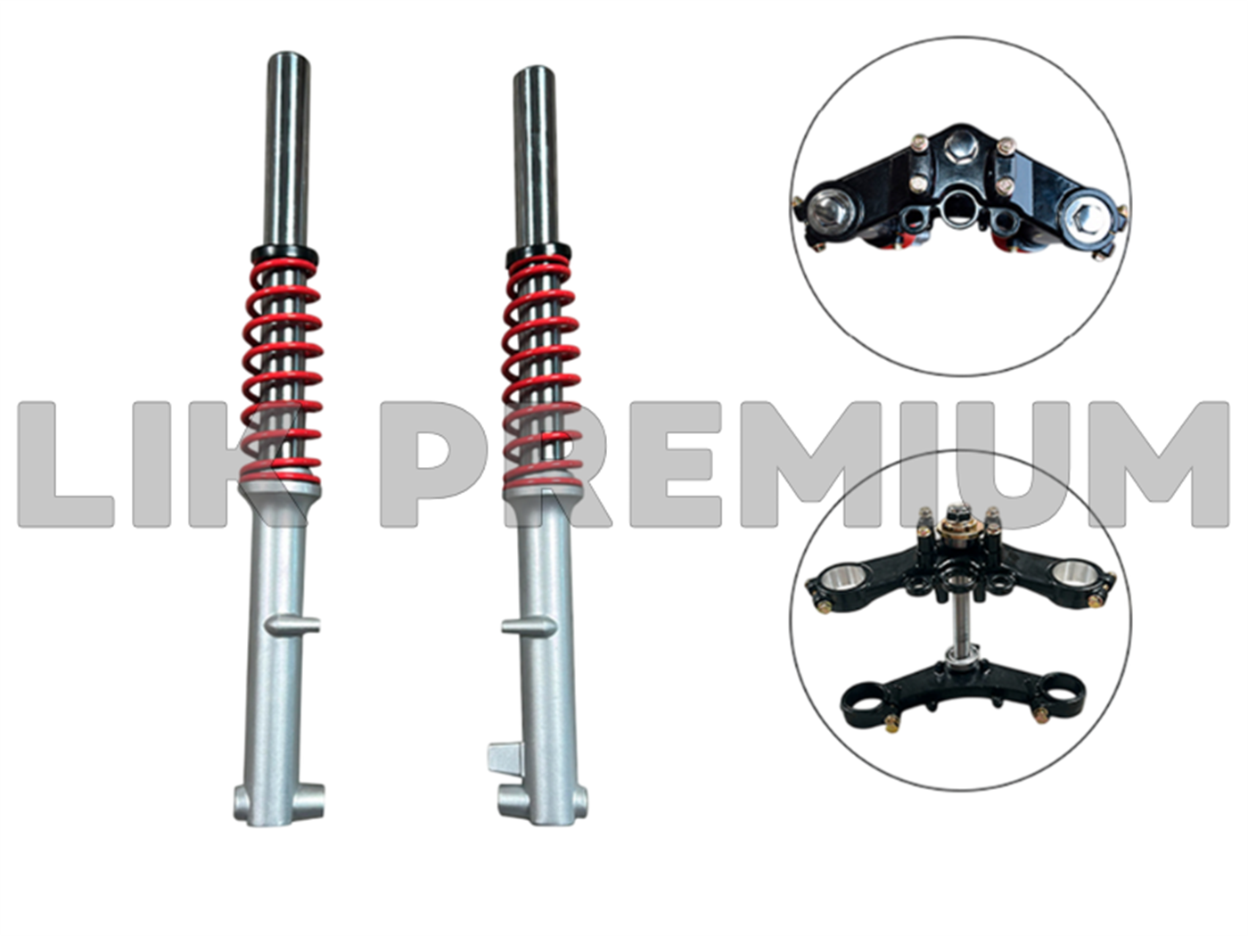 TELES. (L.86CM)(50MM,9MM)(INT188MM)(EXT.270MM,INF.605MM)(CUELLO 240MM)(ROD.30205)ROJO