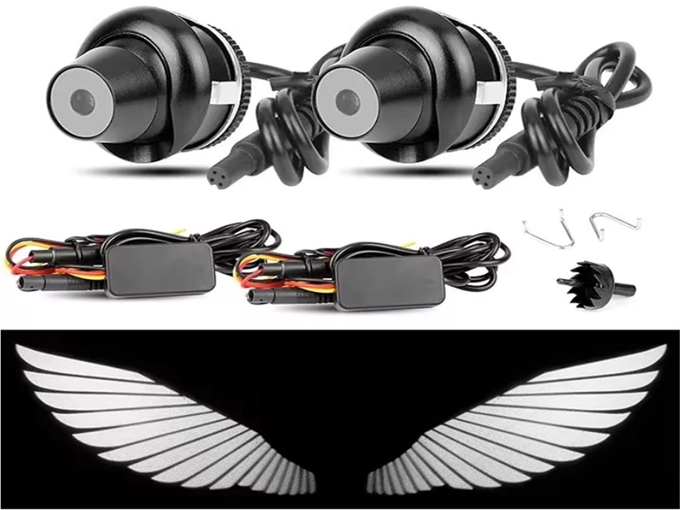 FOCO DELANT.LED ALAS CARRO (LU-55)