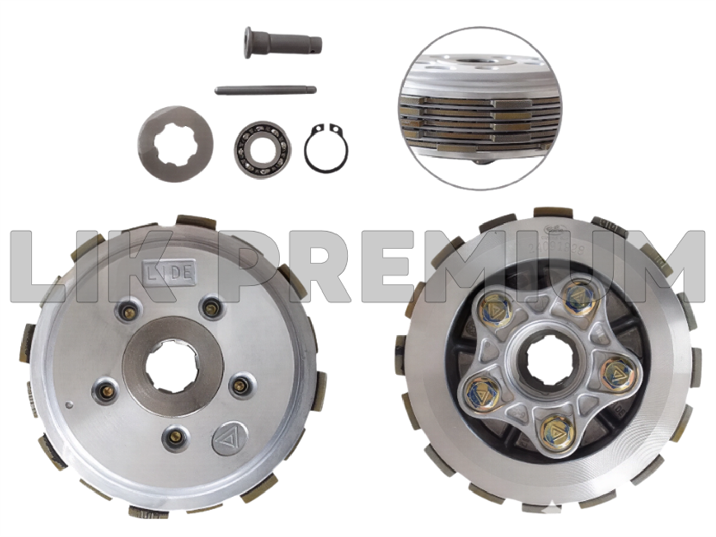 PLATO PRESOR C/DISCO 5P,5D,DISCO DELGADO,6001 C/ACCESORIOS