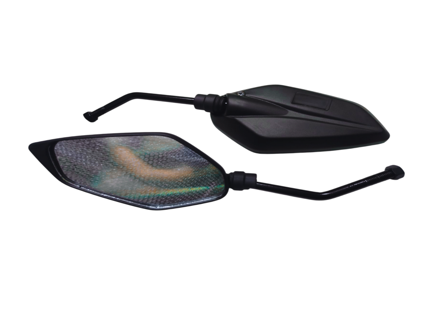 ESPEJO NEGRO 10MM ROSCA INVERTIDA