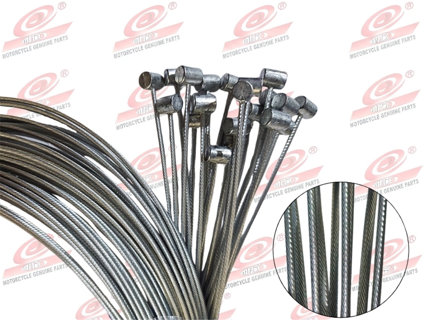 CABLE EMBRAGUE 2MMX1.8MTS (LISO) CABEZA PLASTICO