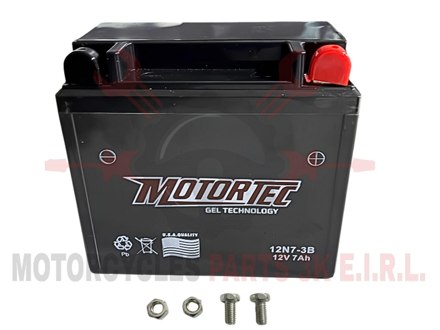 BATERIA 12N7-3B GEL PREMIUM (12V. 7AH) 137X76X123MM