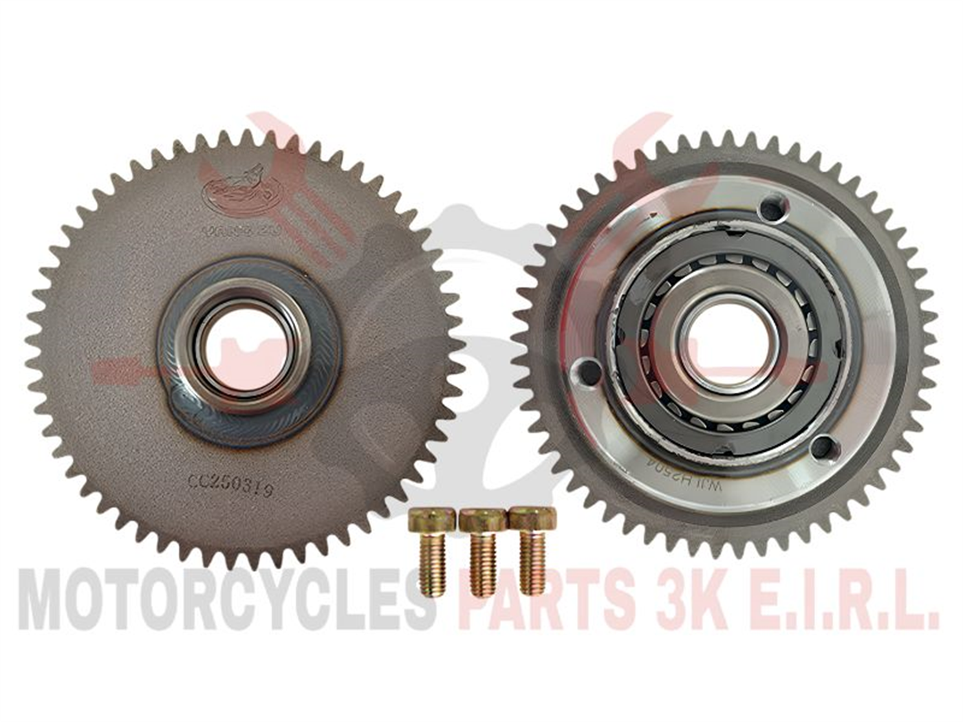 BENDIX C/PIÑON (20PIN,3H)(57T,5MM,22MM,42MM,34MM)(+PERNOS)