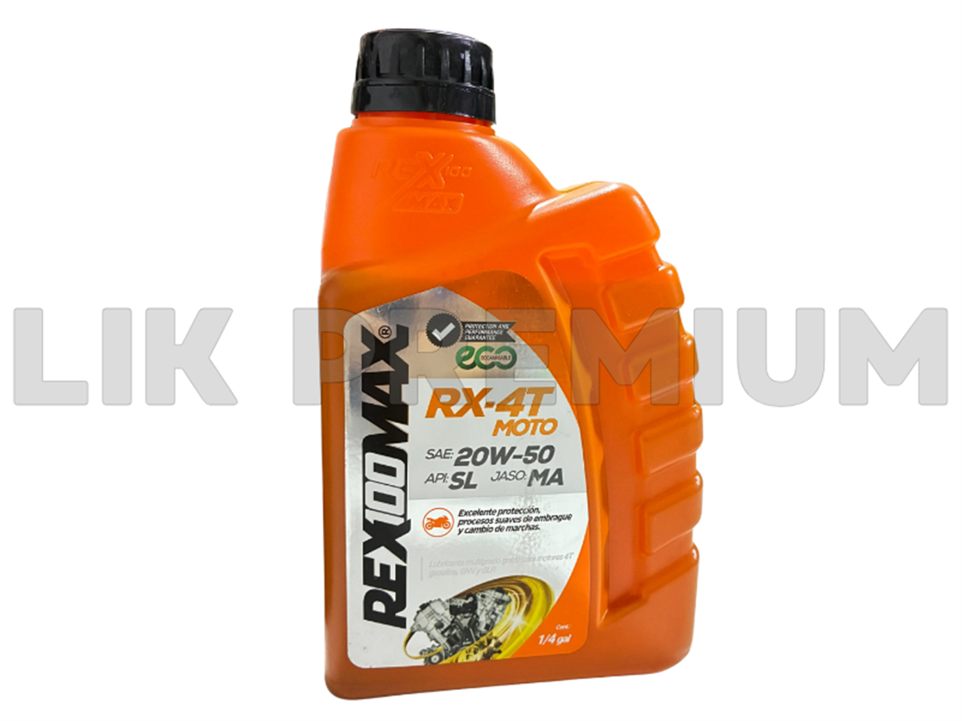 ACEITE 20W/50 CAJA X20 UNID.(REX100MAX) 1L 4T