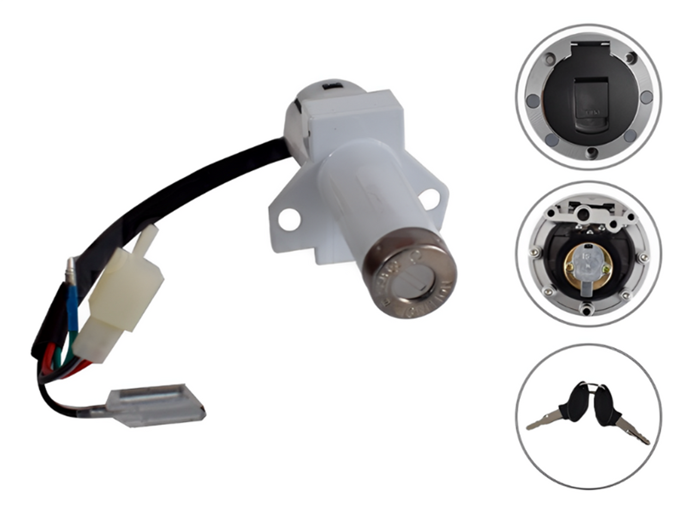 CHAPA CONTACTO + TAPA DE TANQUE REDONDA LAND ROY