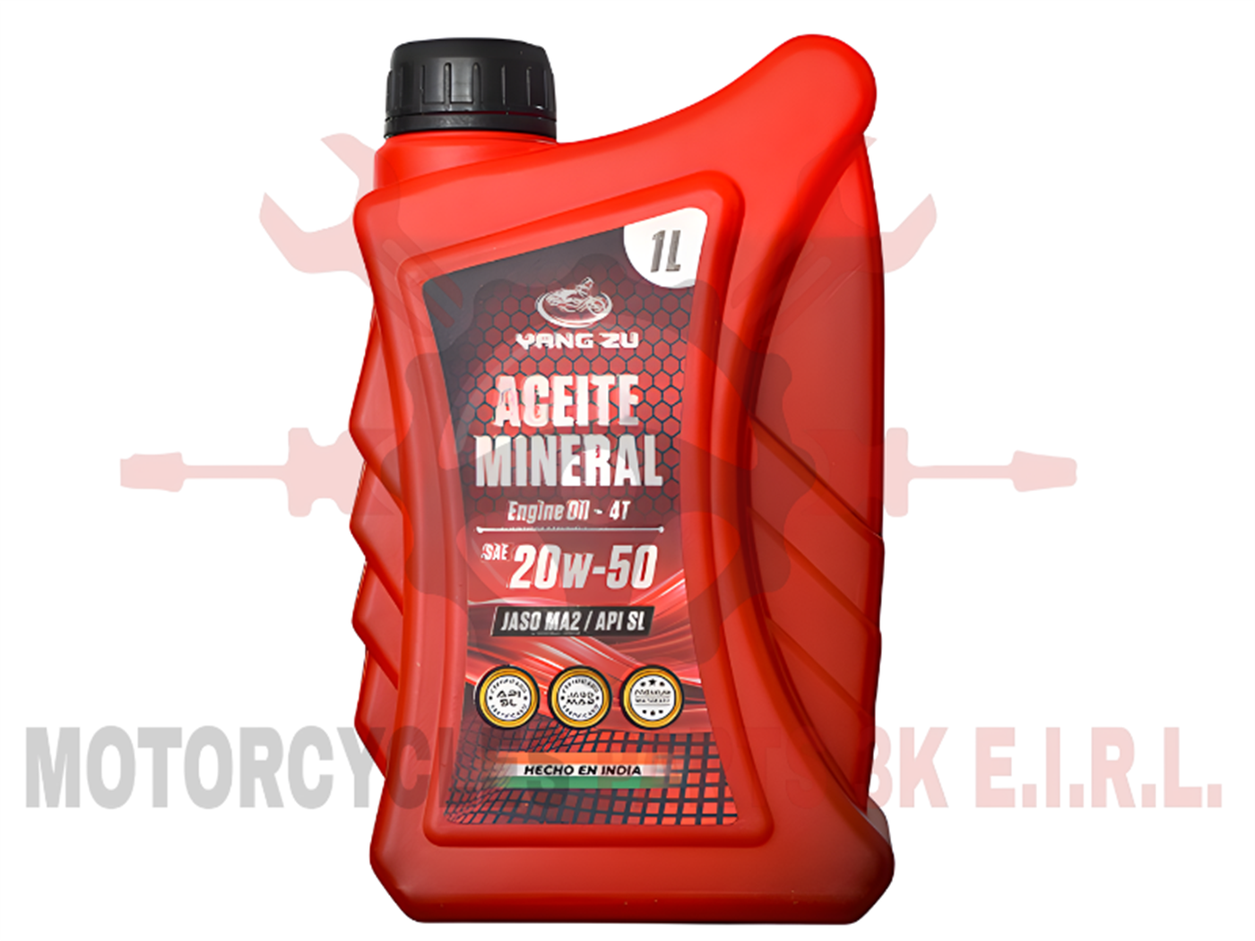 ACEITE 20W/50 MINERAL(1L) 4T API SL JASO MA2 (X12UND)