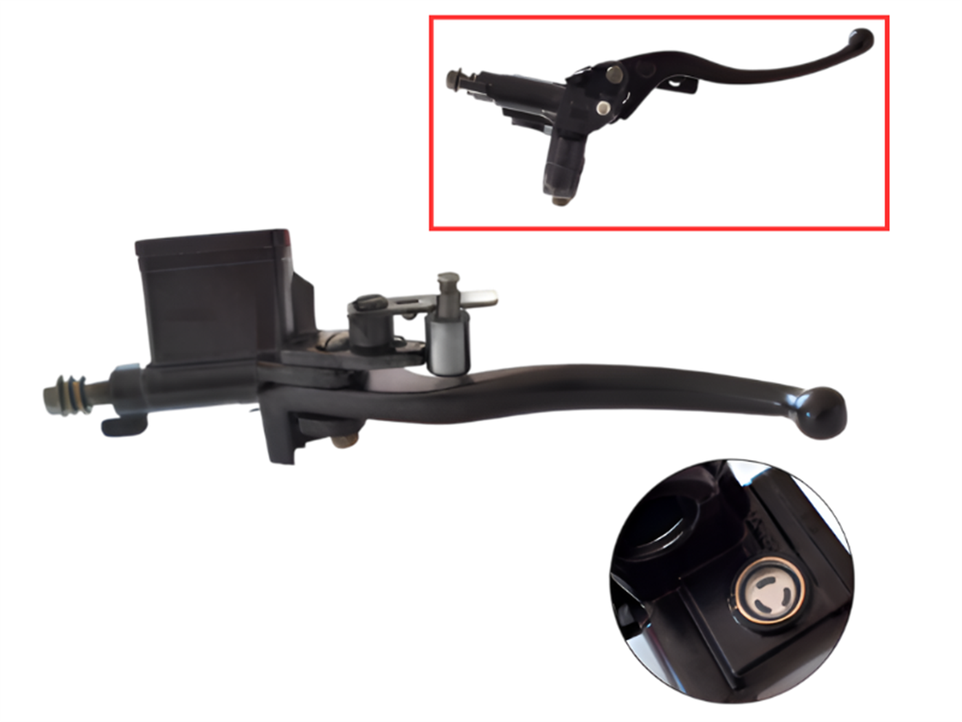 BOMBA DE FRENO C/MANIJA IZQUIERDO C/BLOQ. 