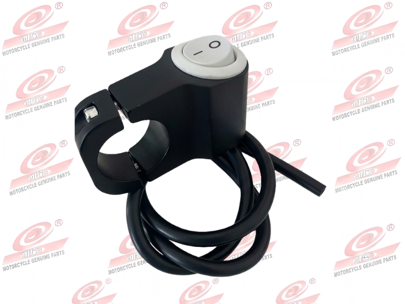 SWITCH C/BASE P/TIMON(2 CABLES)PLOMO