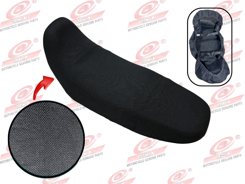 MALLA ASIENTO XXL NEGRO HUECO PEQUEÑO PREMIUM