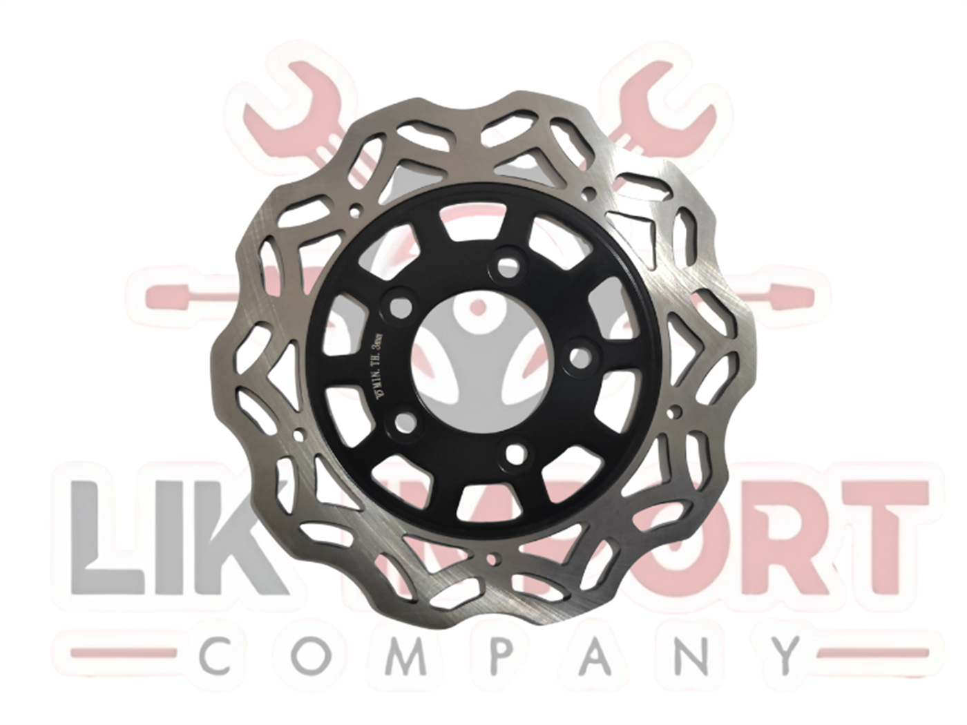 DISCO FRENO POST. METAL 5H (ORIGINAL)