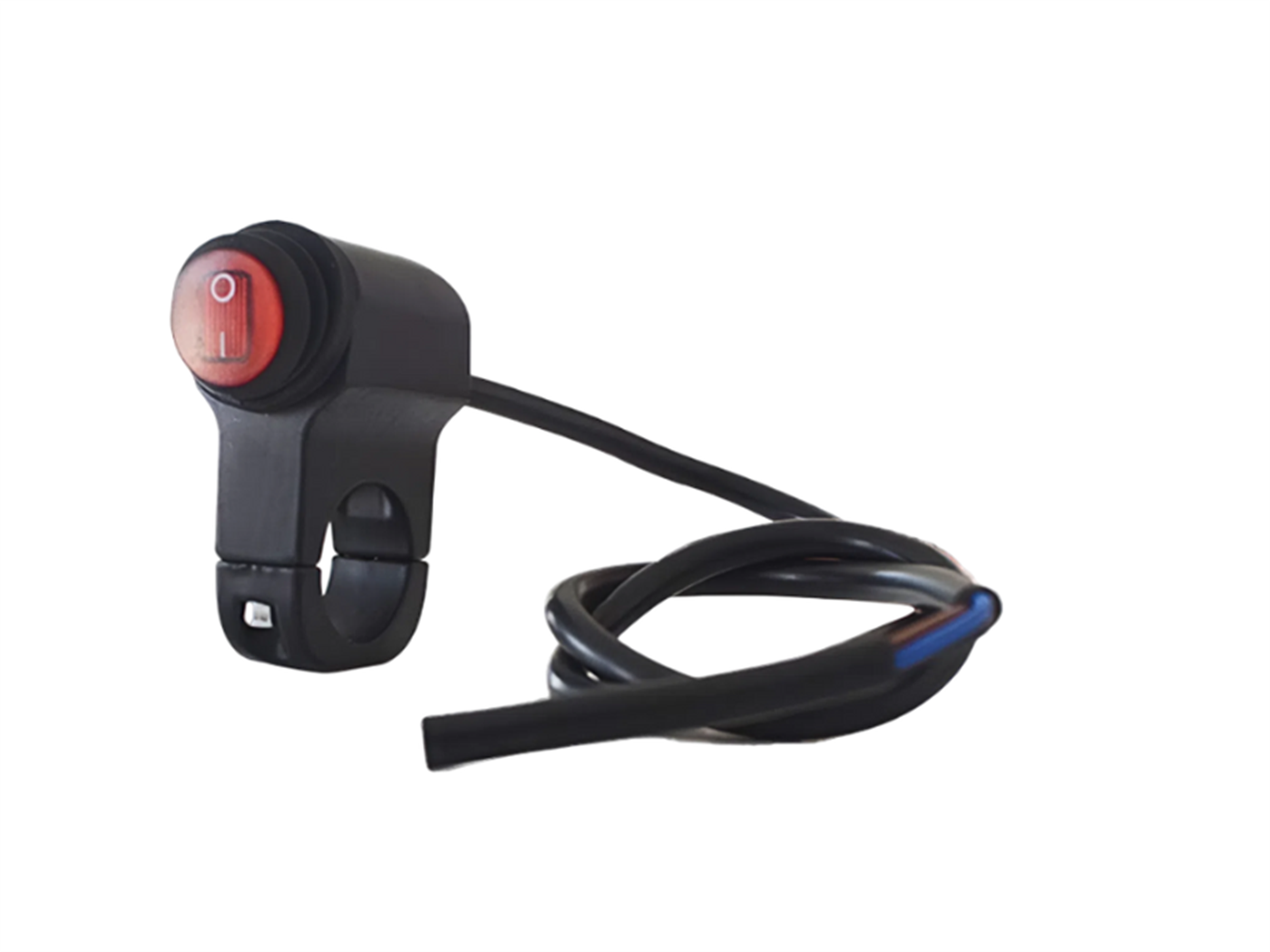 SWITCH C/BASE P/TIMON(3 CABLES)ROJO