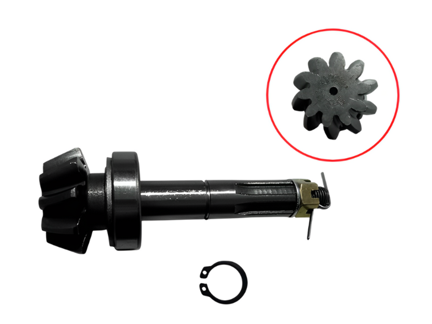 EJE ATAQUE CORONA C/CANASTILLA(10:29)(10T)(138MM,50MM)(ROD.30204)