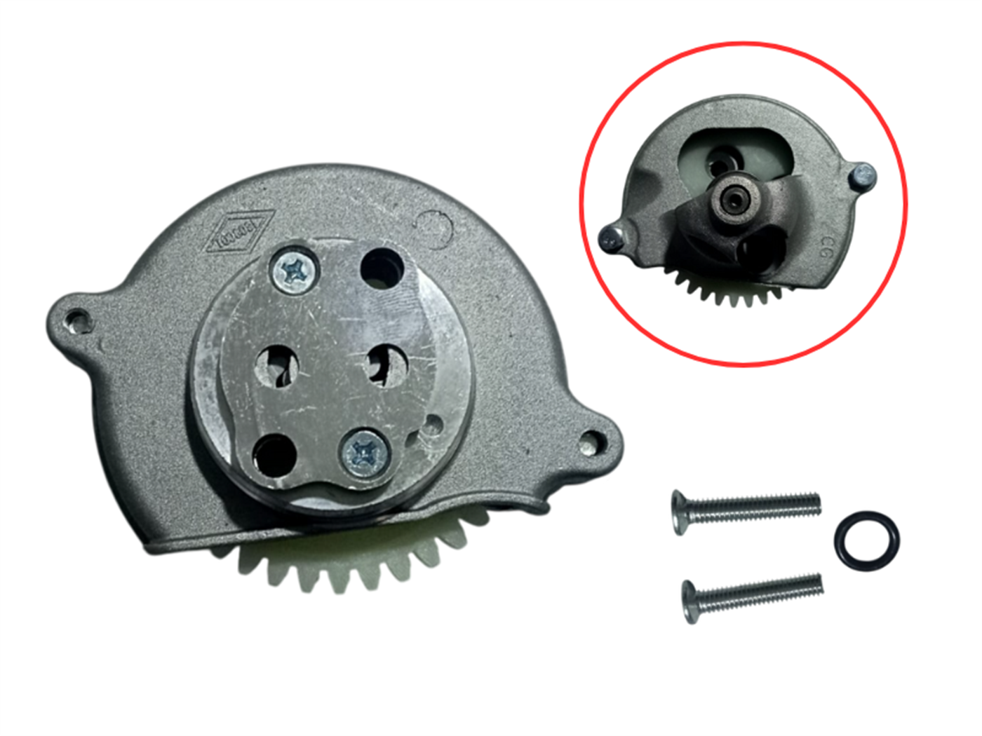 BOMBA ACEITE C/PIÑON METAL 37T