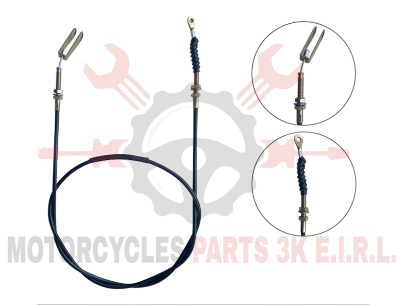 CABLE FRENO DE MANO(HIDR.)(2.3M)