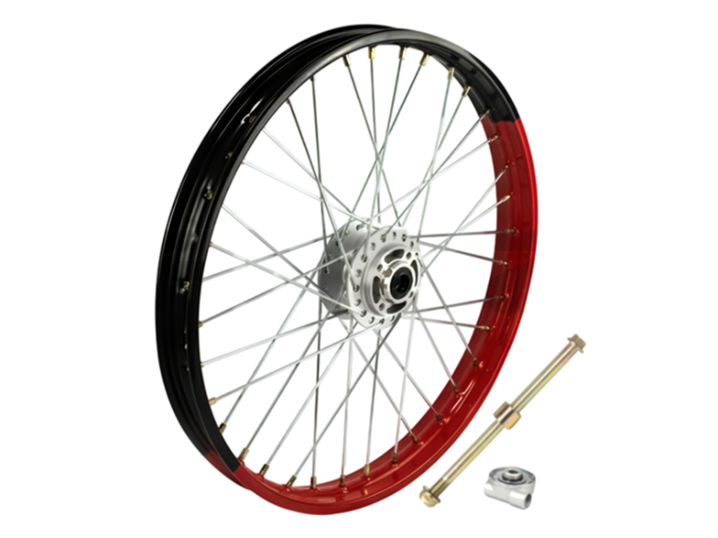ARO 1.60*21 DEL. ARMADO F/DISCO NEGRO/ROJO