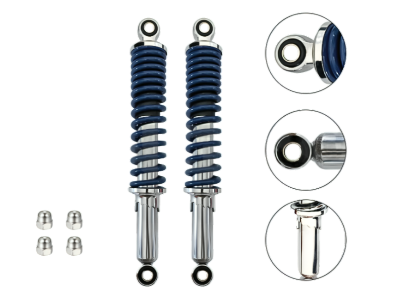 AMORTIGUADOR POST. (350MM/12MM, 7.5MM, 15V) AZUL