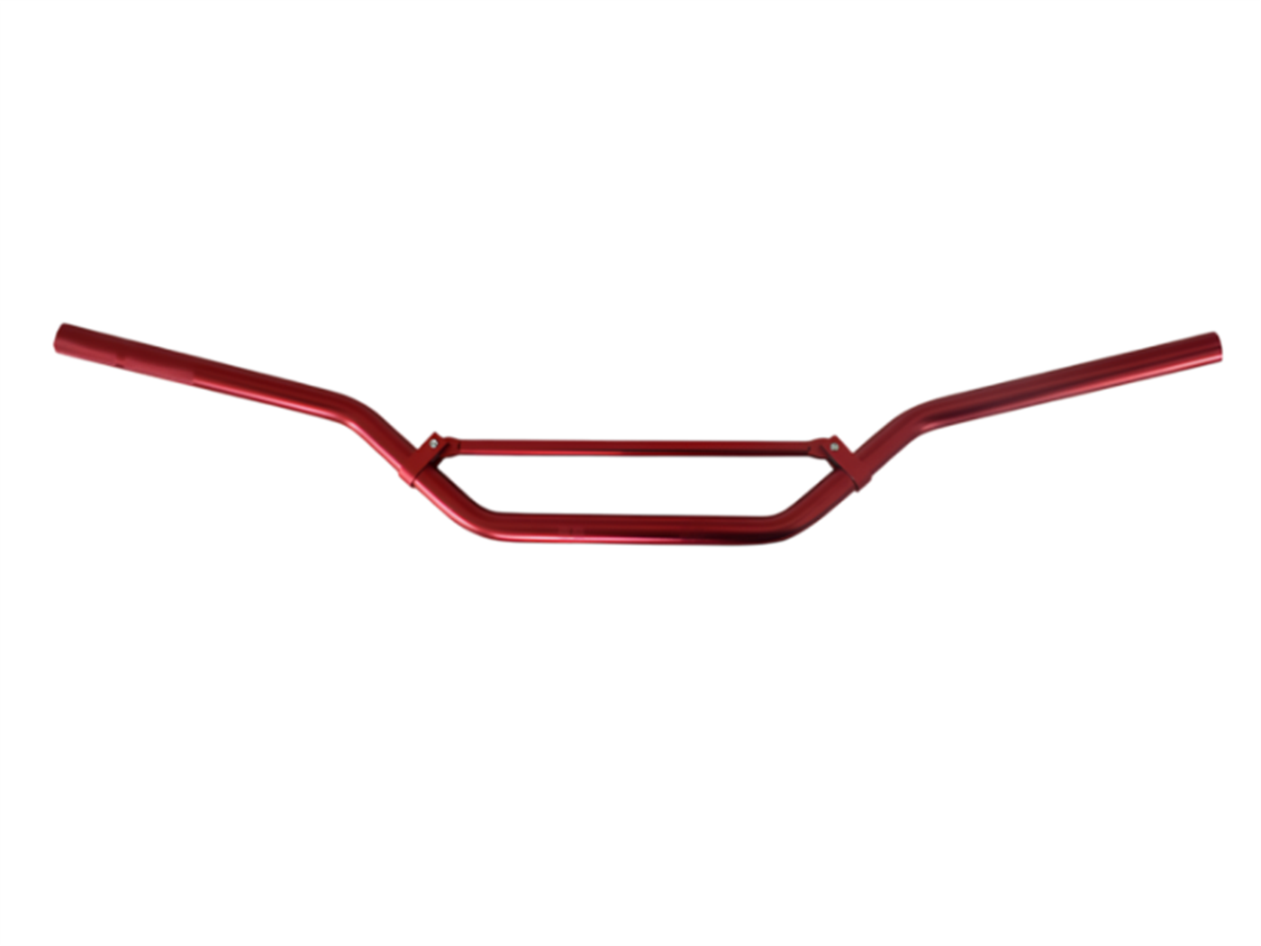 TIMON C/BARRA DE REFUERZO 79CM ROJO
