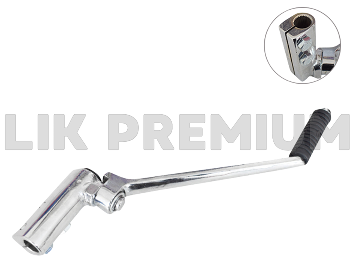 PEDAL ARRANQUE RECTO 2 PERNOS (82MM)