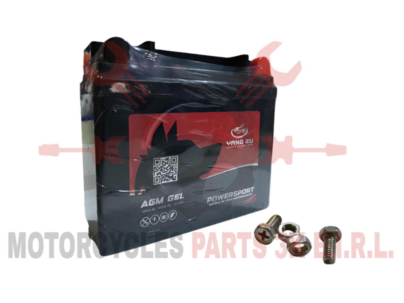 BATERIA 12N7A-3A / 12N7BL-BS (AGM /GEL) 12V 7AH (59X147X130MM)