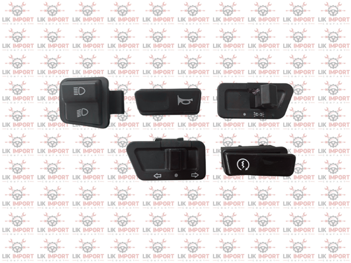 KIT BOTON DE COMANDO DER/IZQ WAVE(5PCS)