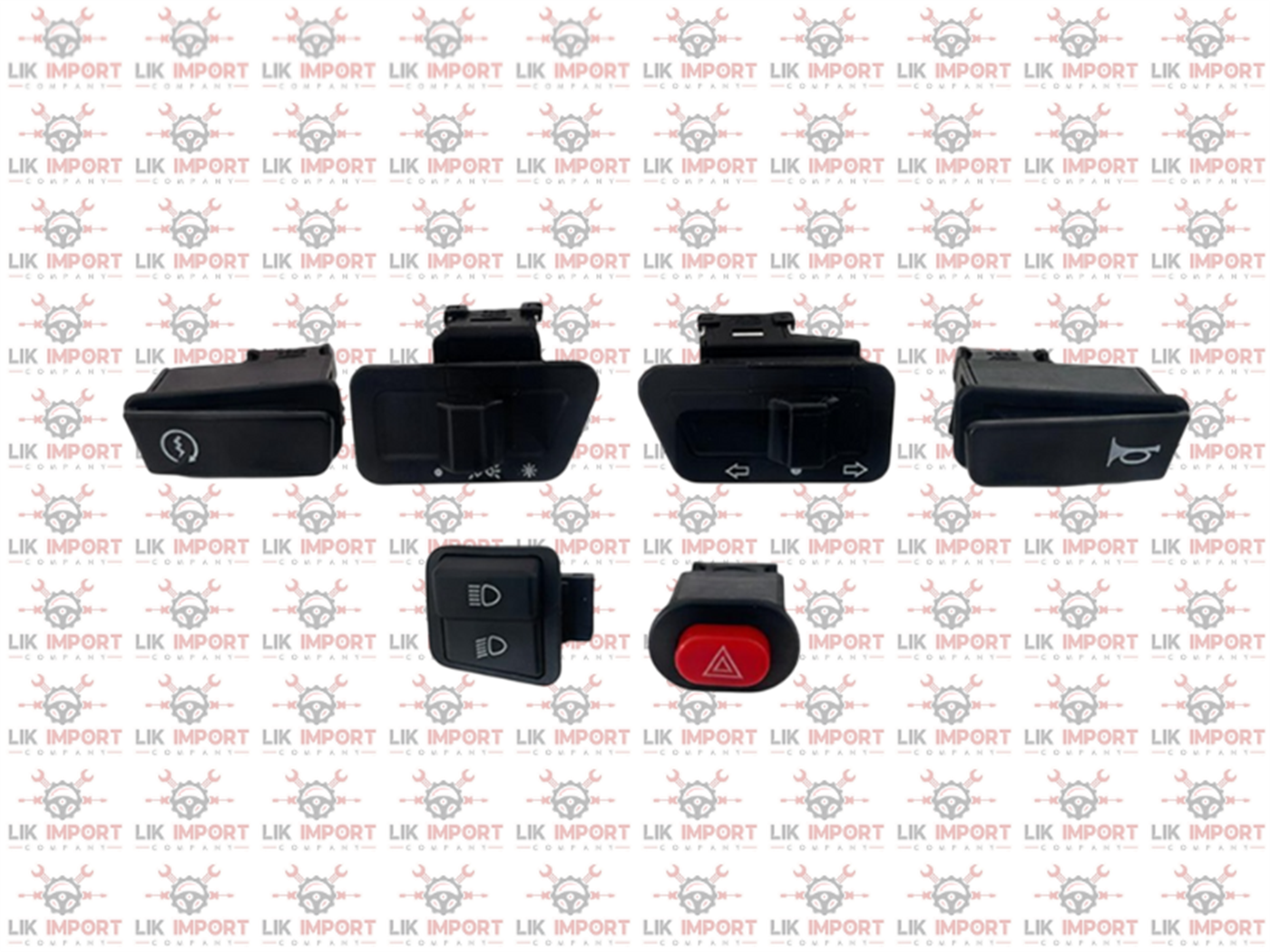 KIT BOTON DE COMANDO DER/IZQ (6PCS)