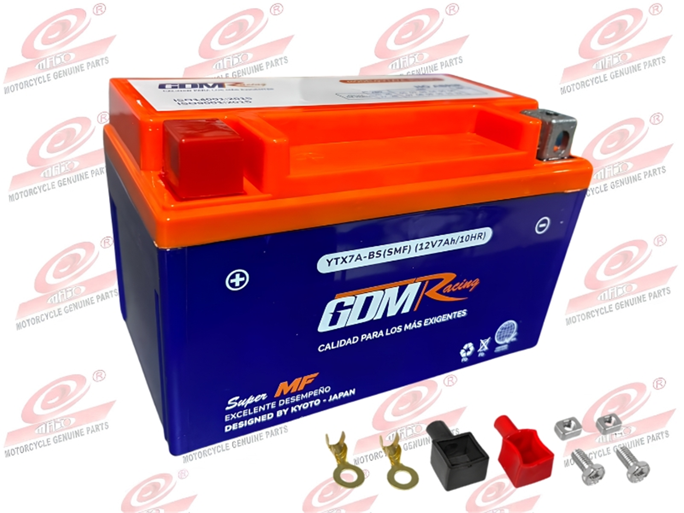 BATERIA YTX7A-BS (AGM /GEL) 12V 7AH (86X150X97MM)