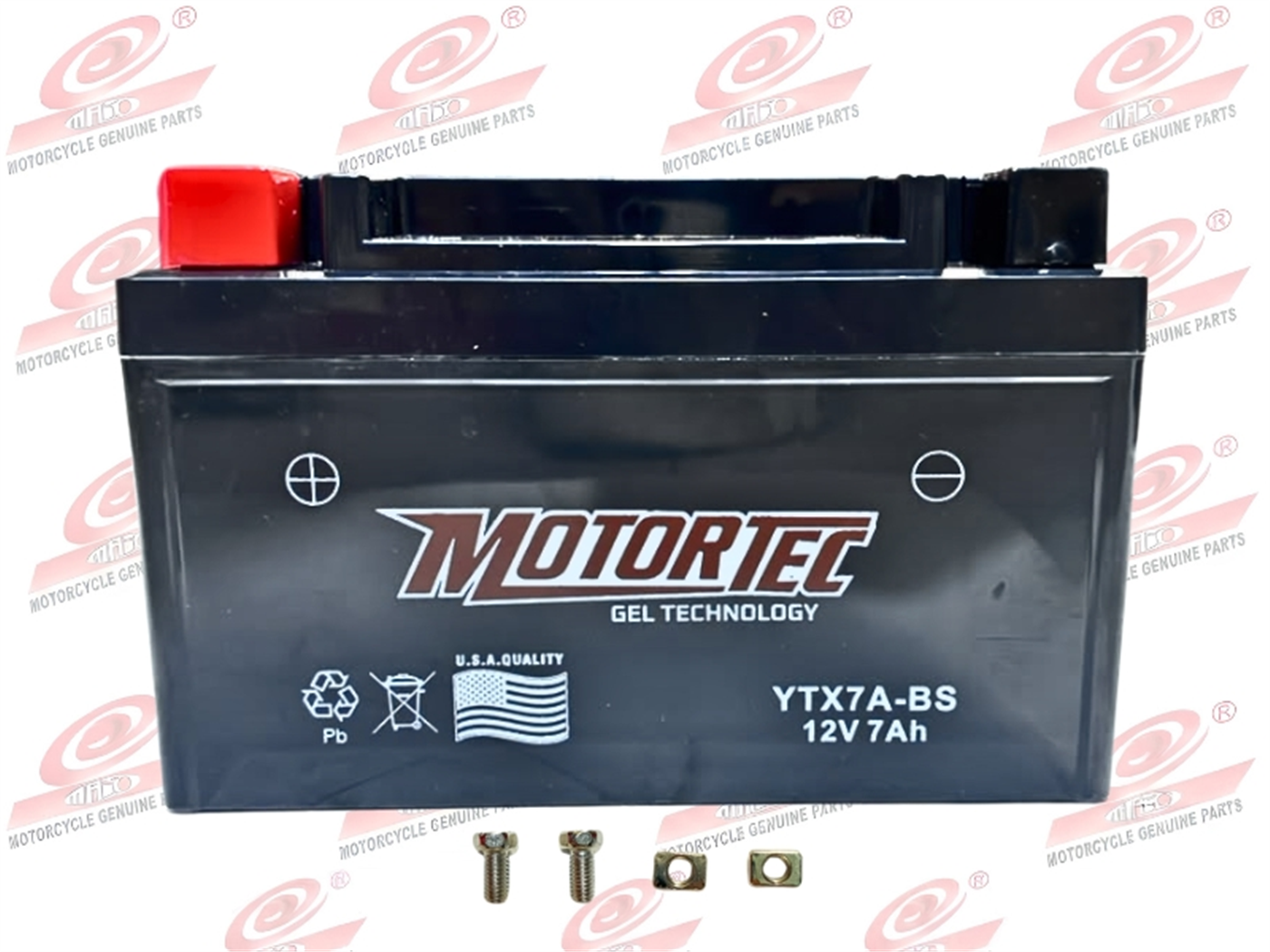 BATERIA YTX7A-BS (AGM /GEL) 12V 7AH (86X150X97MM)