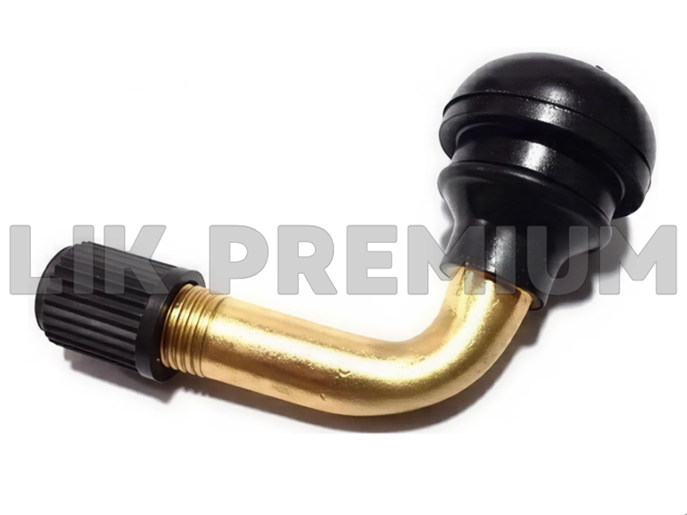 PITON DE ARO CURVO METAL (ARO S/CAMARA) NEGRO