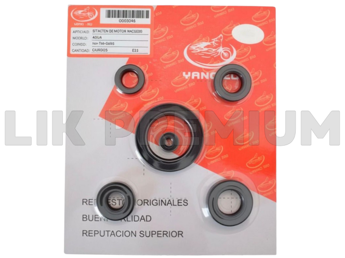 KIT RETEN DE MOTOR AGUA 6PZS