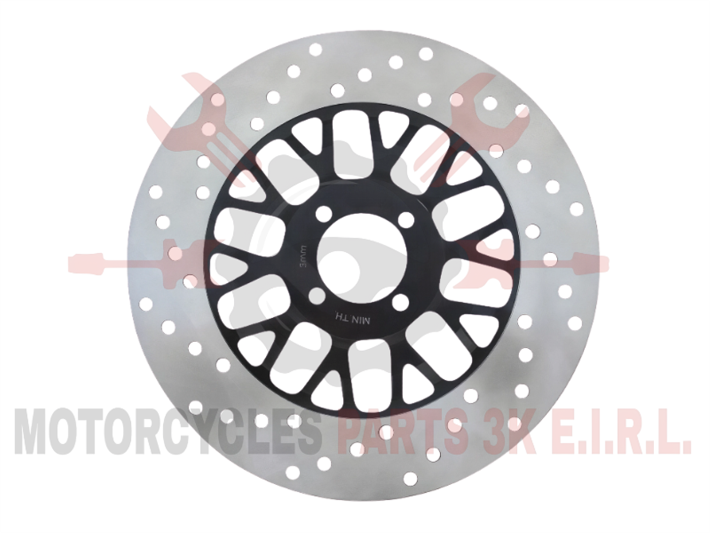 DISCO FRENO DELANTERO (4H)(50X265X4MM)(O/O 66MM)