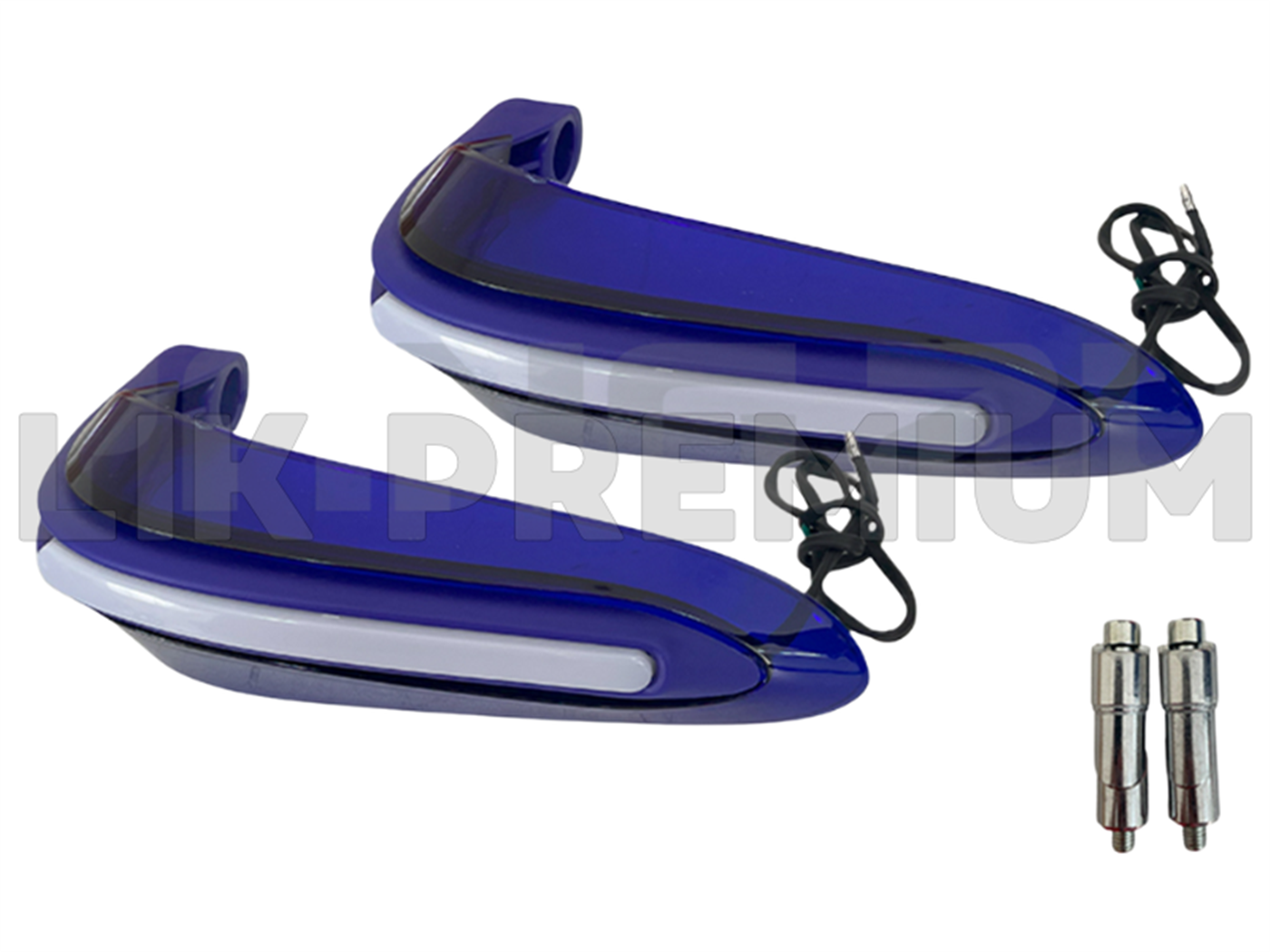 MANOPLA LED AZUL TRANSLÚCIDO