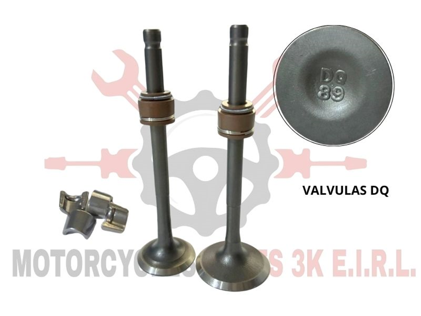 VALVULA ADMISION/ESCAPE (DQ) C/SEGURO Y RETEN