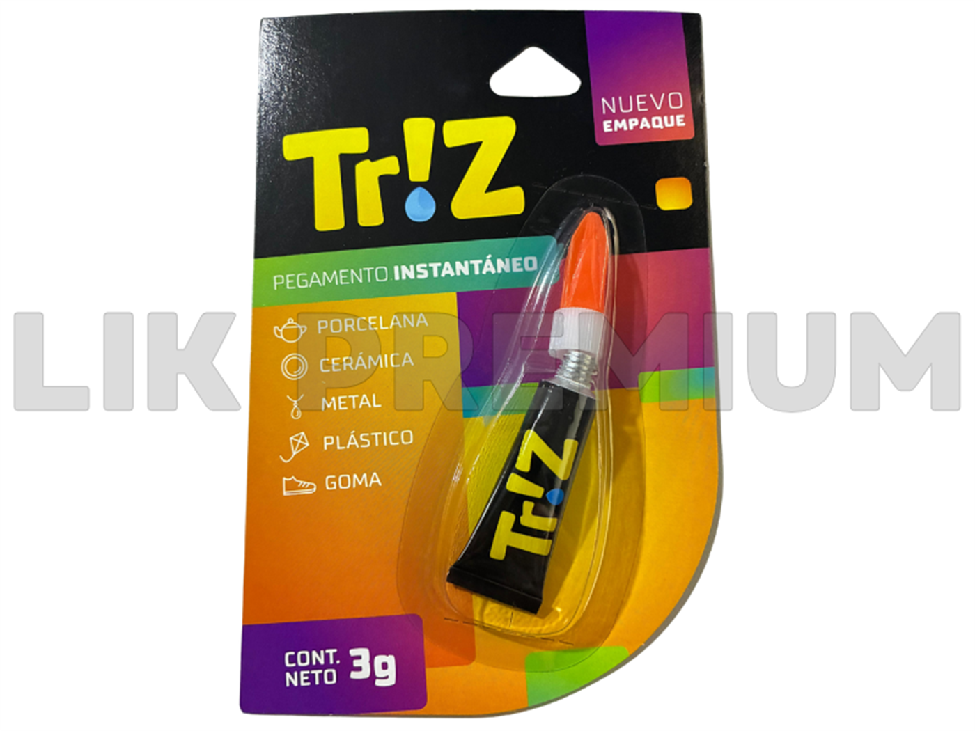 PEGAMENTO INSTANTANEO TRIZ 3GR SOLDIMIX