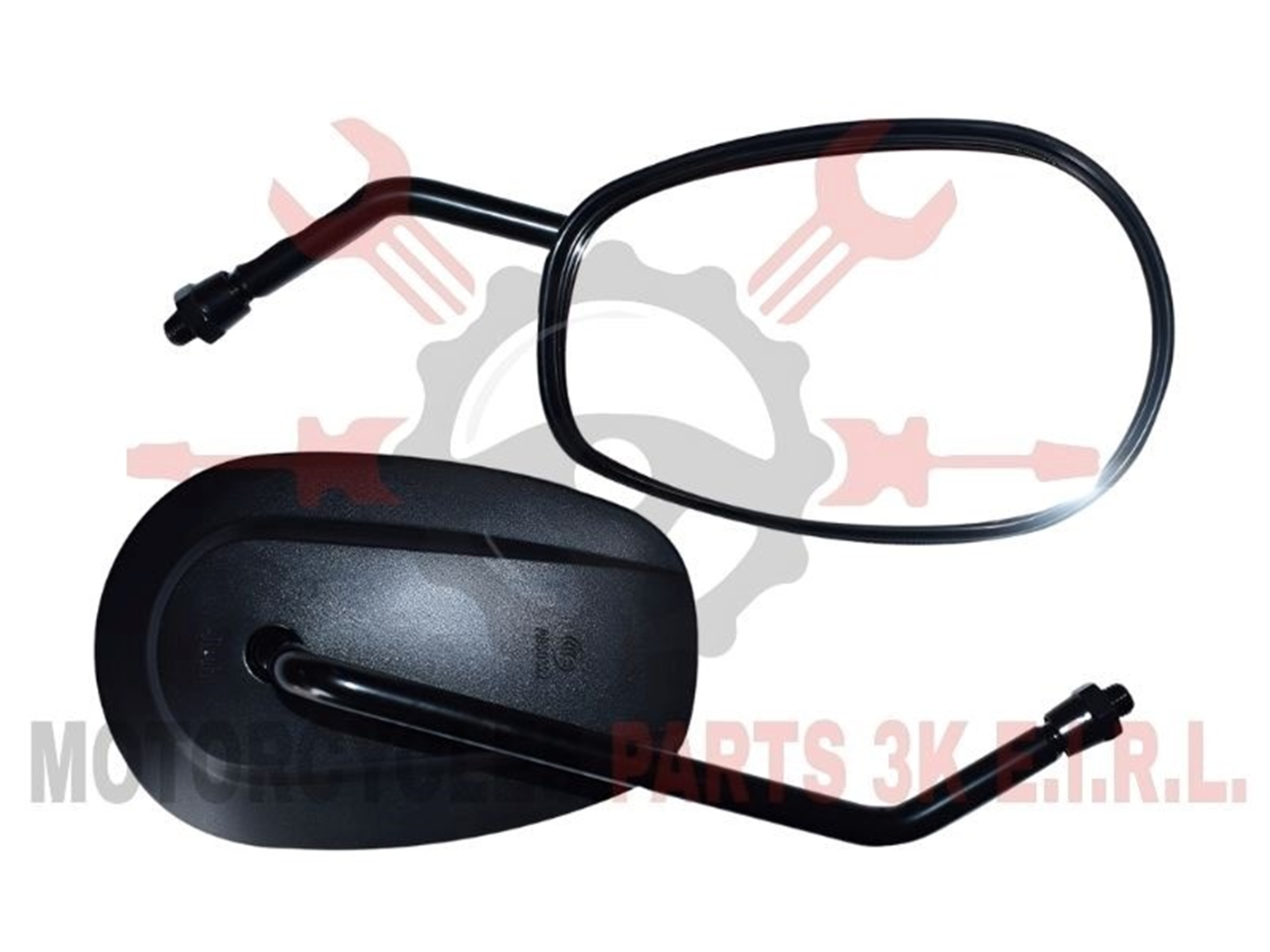ESPEJO 10MM NEGRO (POSTE 20CM)